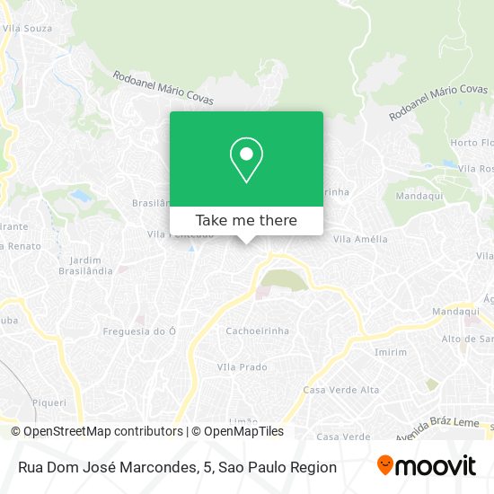 Rua Dom José Marcondes, 5 map