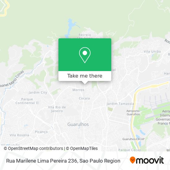 Rua Marilene Lima Pereira 236 map
