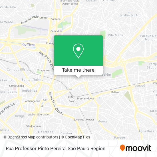 Rua Professor Pinto Pereira map