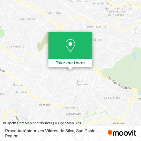 Praça Antônio Alves Vilares da Silva map
