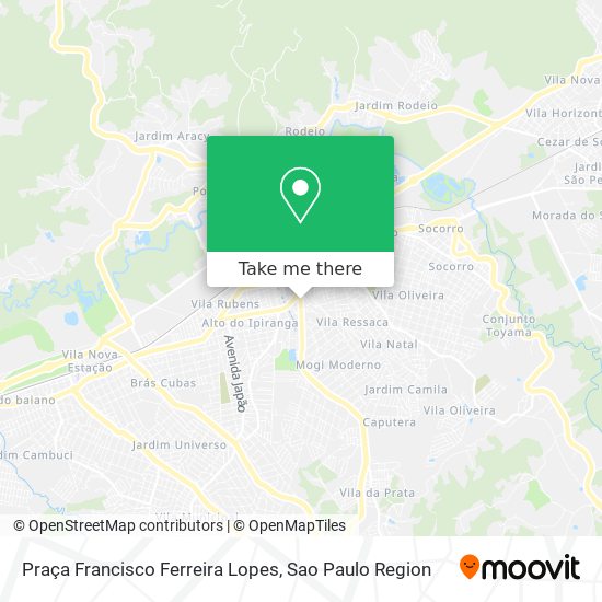 Praça Francisco Ferreira Lopes map