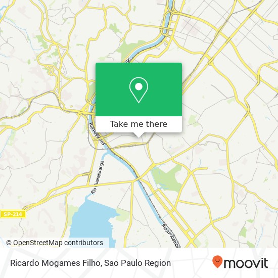 Ricardo Mogames Filho map