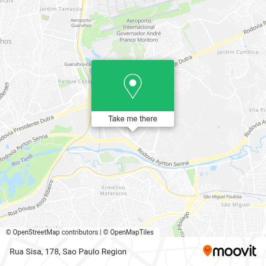 Rua Sisa, 178 map