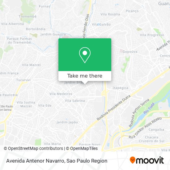 Avenida Antenor Navarro map