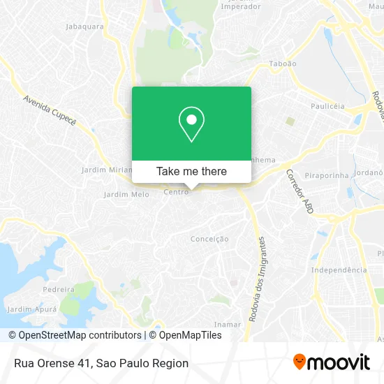 Rua Orense 41 map