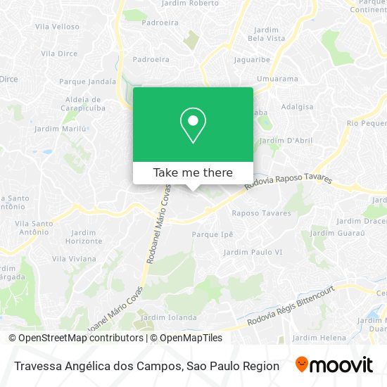 Travessa Angélica dos Campos map
