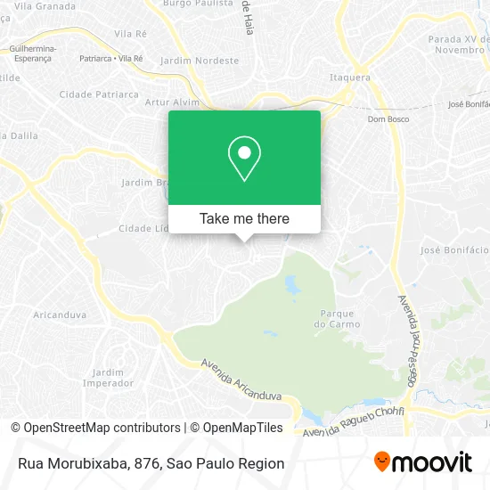Rua Morubixaba, 876 map