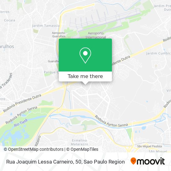 Rua Joaquim Lessa Carneiro, 50 map