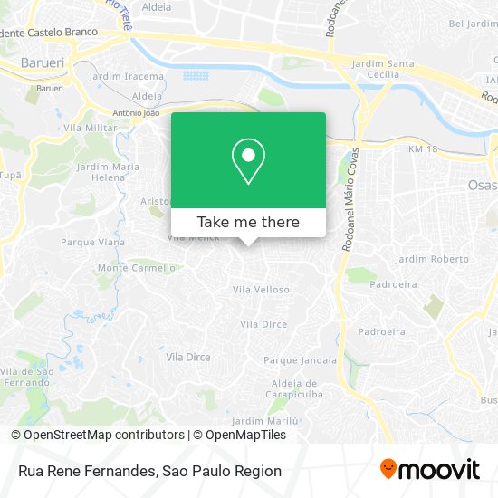 Rua Rene Fernandes map