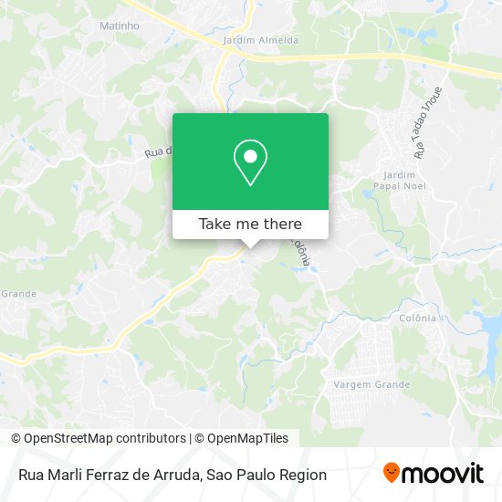 Rua Marli Ferraz de Arruda map
