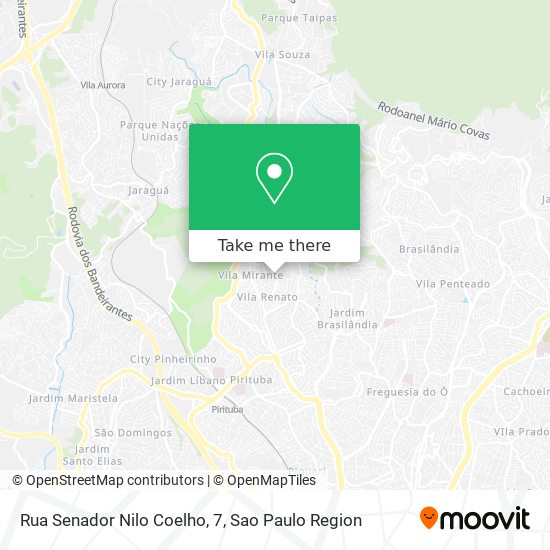 Rua Senador Nilo Coelho, 7 map