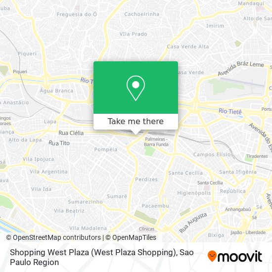 Shopping West Plaza map