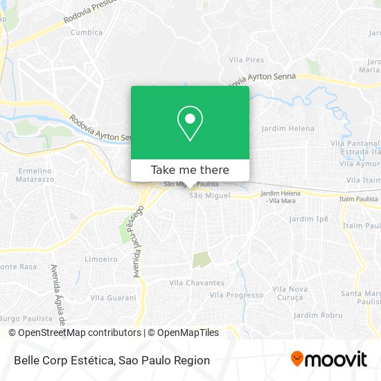 Belle Corp Estética map