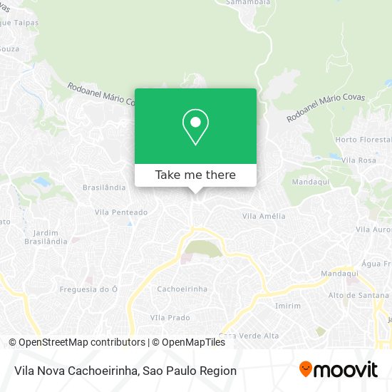 Vila Nova Cachoeirinha map