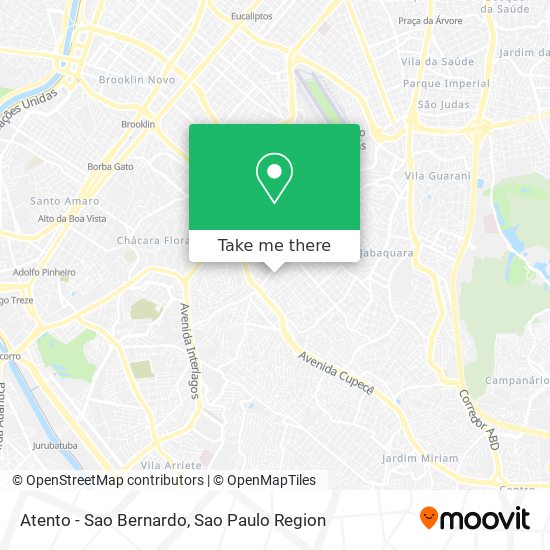 Mapa Atento - Sao Bernardo