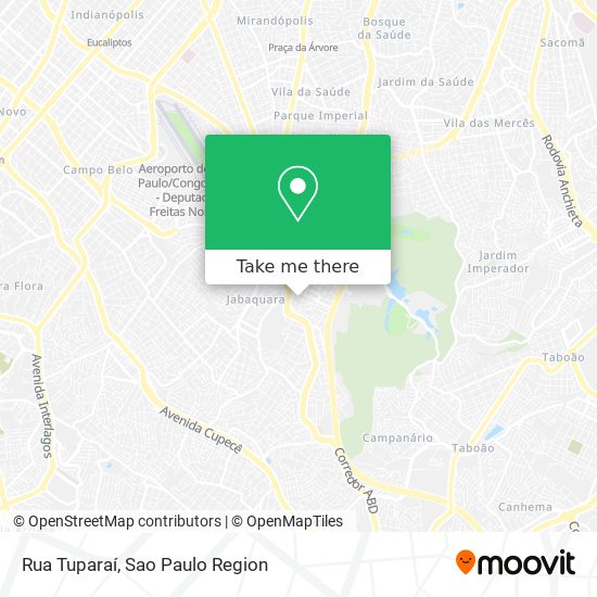 Rua Tuparaí map