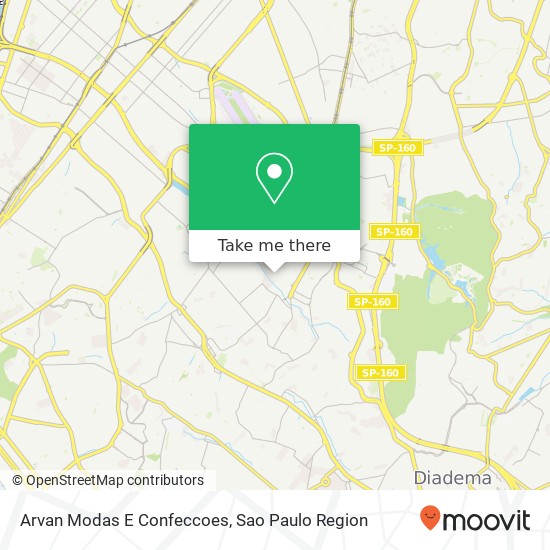 Arvan Modas E Confeccoes map