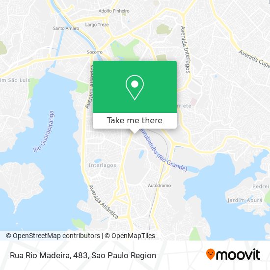 Mapa Rua Rio Madeira, 483