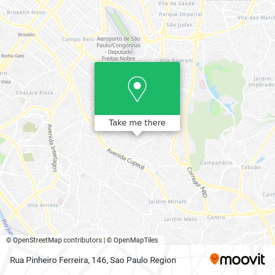 Mapa Rua Pinheiro Ferreira, 146