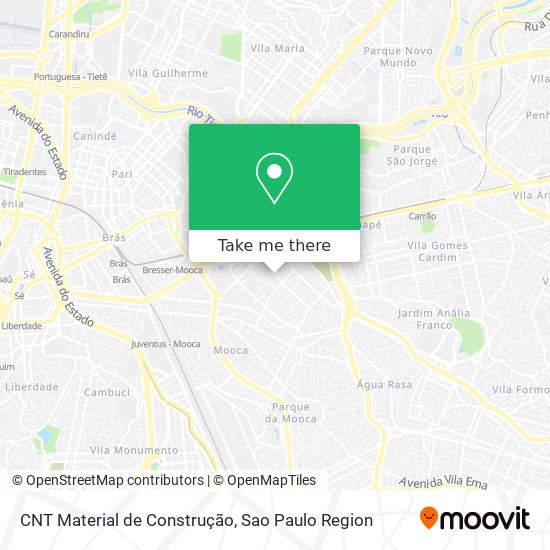 CNT Material de Construção map