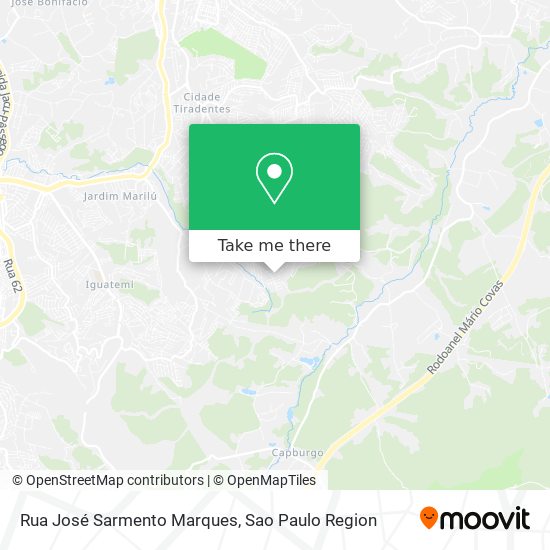 Rua José Sarmento Marques map