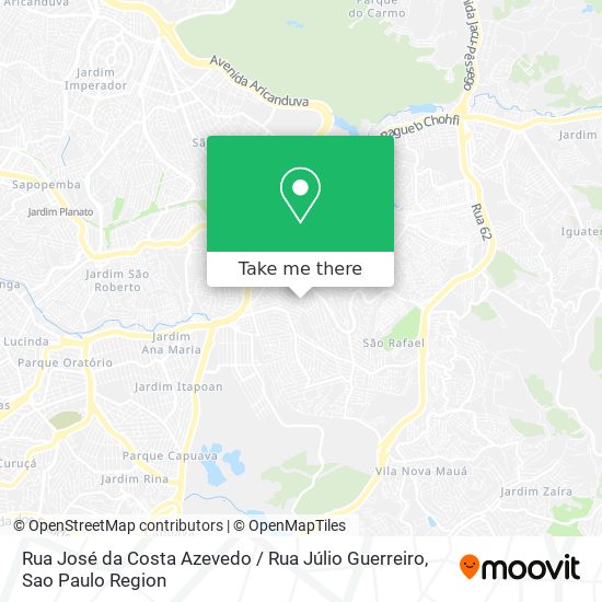 Rua José da Costa Azevedo / Rua Júlio Guerreiro map