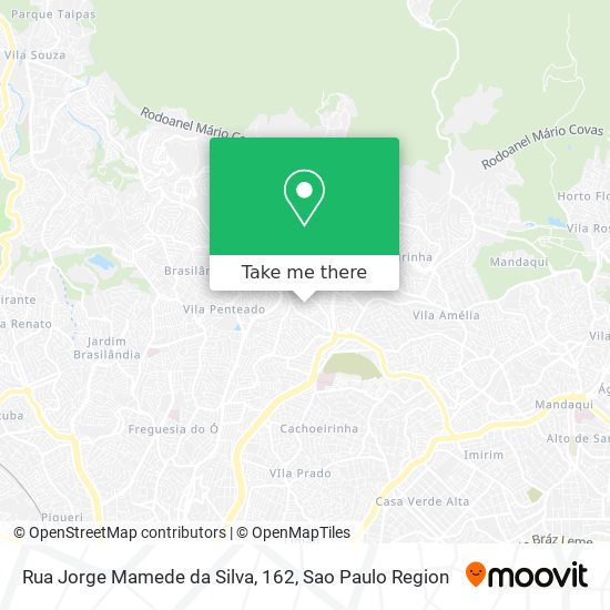 Mapa Rua Jorge Mamede da Silva, 162