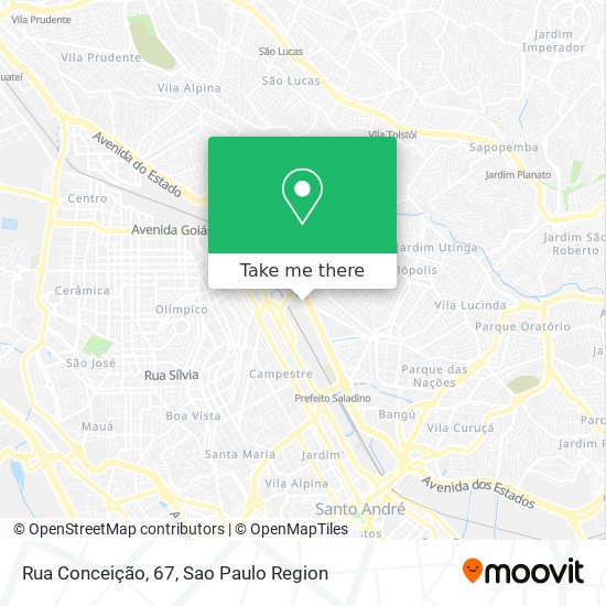 Rua Conceição, 67 map