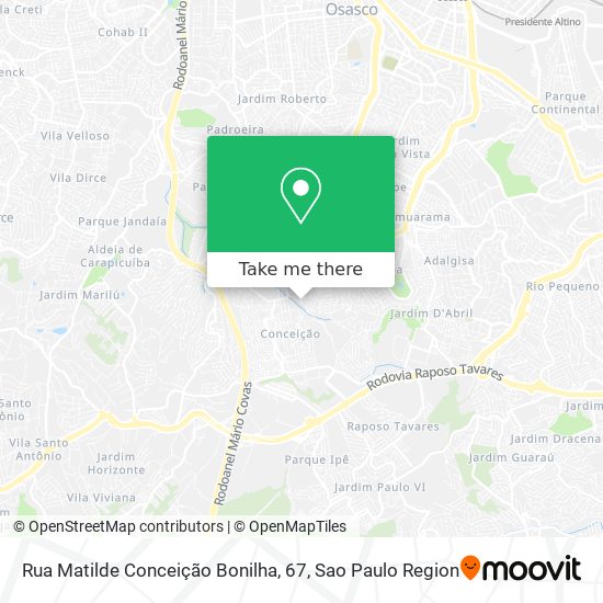 Rua Matilde Conceição Bonilha, 67 map