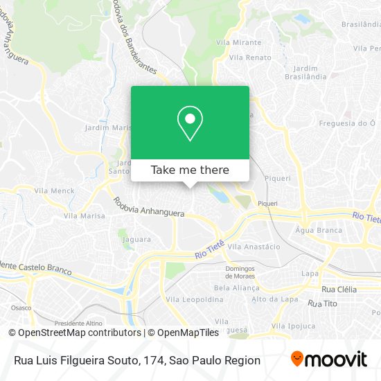 Rua Luis Filgueira Souto, 174 map