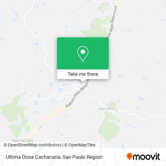 Ultima Dose Cachacaria map