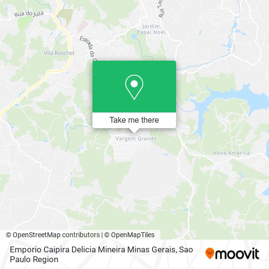 Emporio Caipira Delicia Mineira Minas Gerais map