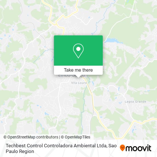 Techbest Control Controladora Ambiental Ltda map