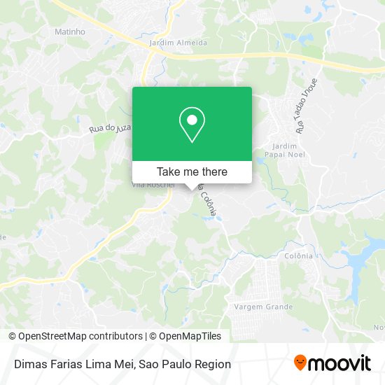 Dimas Farias Lima Mei map