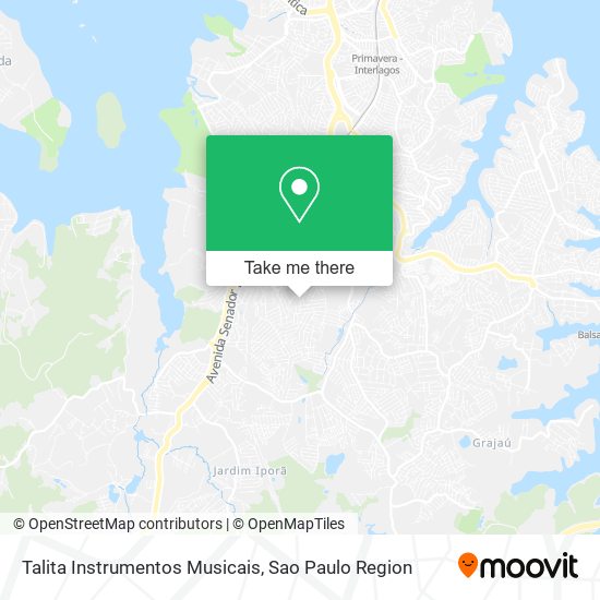 Talita Instrumentos Musicais map