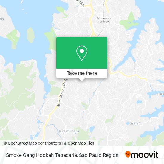 Smoke Gang Hookah Tabacaria map