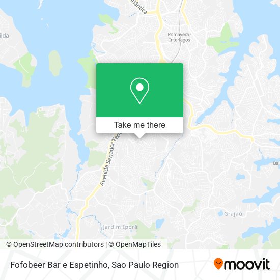 Fofobeer Bar e Espetinho map