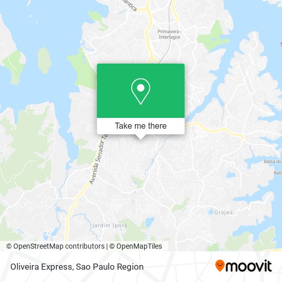 Mapa Oliveira Express