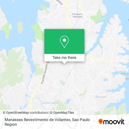 Mapa Manasses Revestimento de Volantes