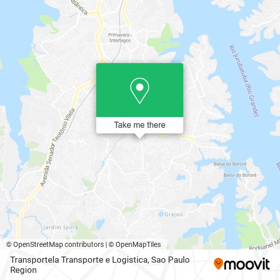 Mapa Transportela Transporte e Logistica