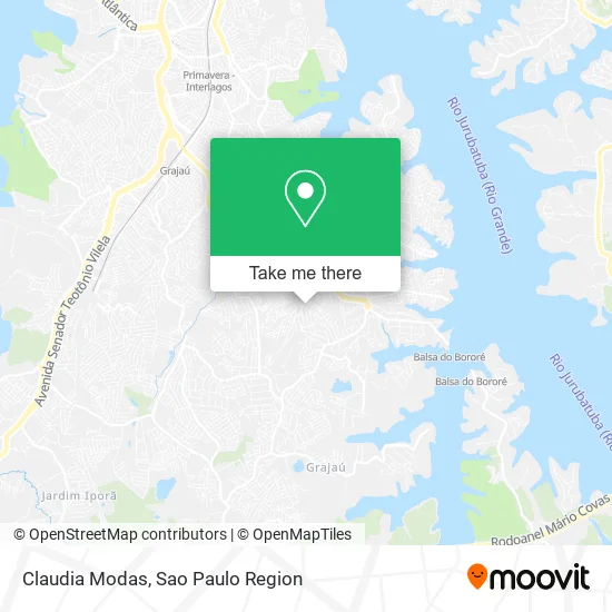 Claudia Modas map