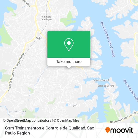 Gsm Treinamentos e Controle de Qualidad map