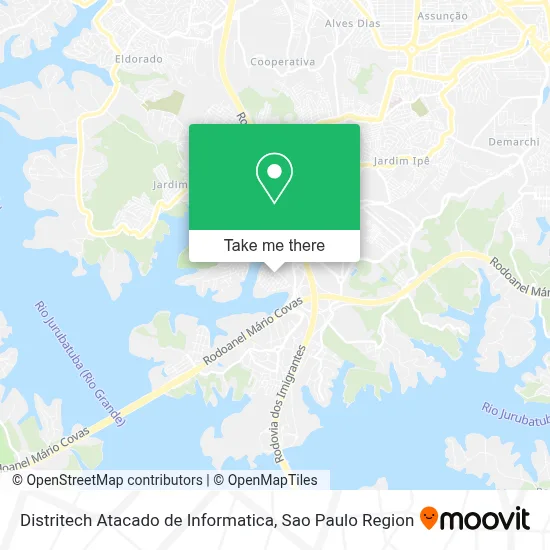 Distritech Atacado de Informatica map