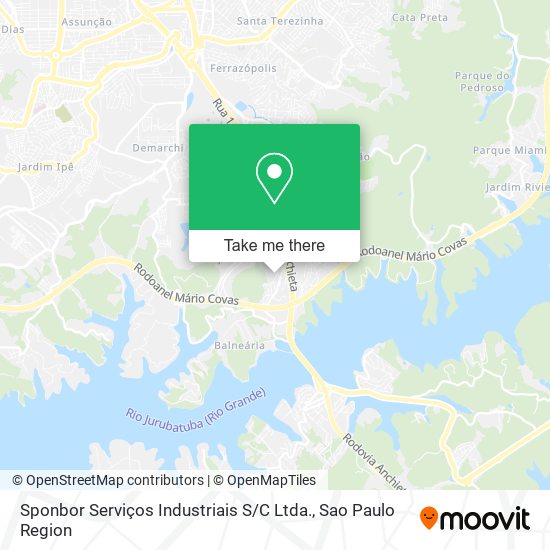 Sponbor Serviços Industriais S / C Ltda. map