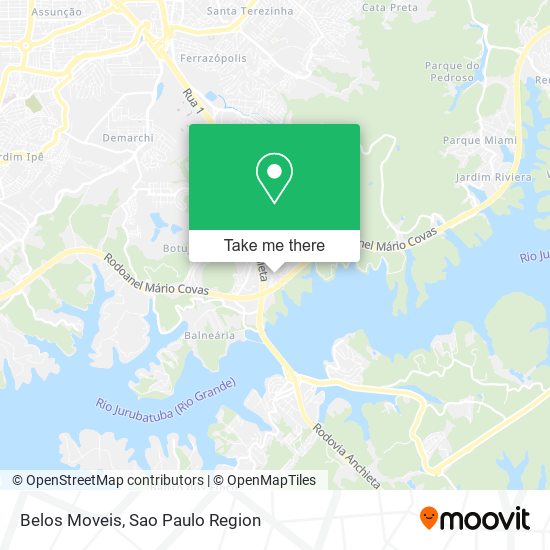 Belos Moveis map