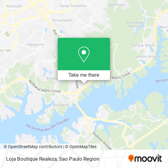 Loja Boutique Realeza map