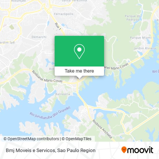 Bmj Moveis e Servicos map