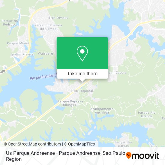 Us Parque Andreense - Parque Andreense map