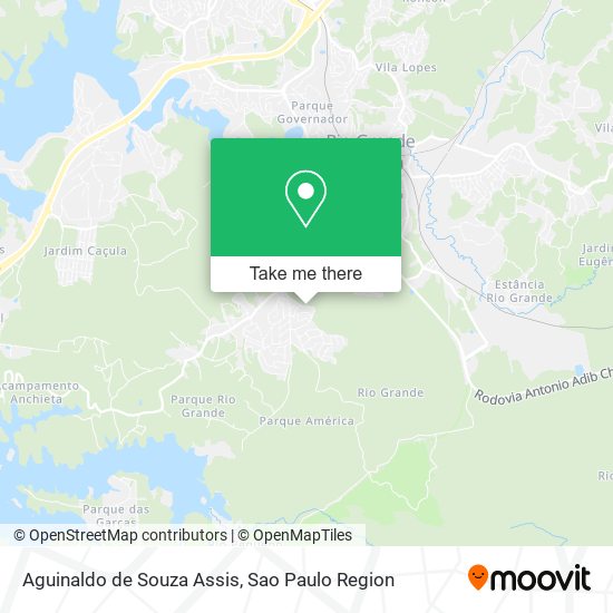 Mapa Aguinaldo de Souza Assis