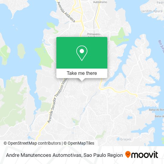 Andre Manutencoes Automotivas map